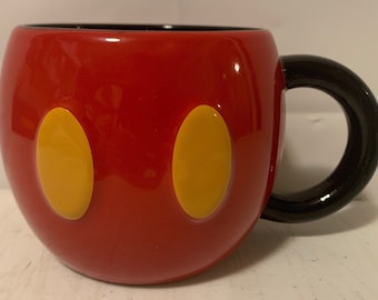 Disney Store Exclusive Mickey Mouse Shirt Pants Coffee Cup Tea Cocoa Mug CO100