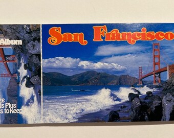 Vintage San Francisco 1988 20 Post cards In Book W2