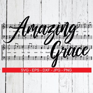 Amazing Grace Cross SVG Christian SVG Cross SVG Cricut Svg Jesus Svg Bible Verse Svg Faith Cross Religious Svg Files Grace Svg Bible Svg