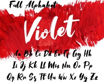 Complete Alphabet Cursive Font SVG Script Font SVG Calligrapgy Font SVG Handwritten Font svg Font for Cricut Fonts Cursive Cricut Silhouette