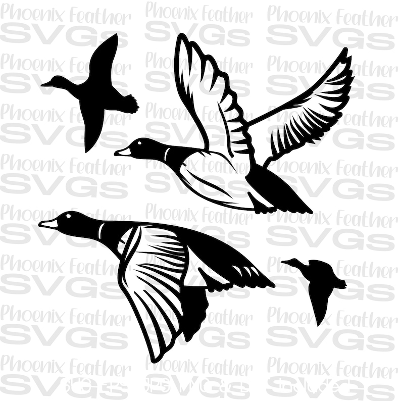 Duck SVG Duck Hunting SVG Ducks SVG Duck Sticker Svg Ducks Flying Svg Mallard Duck Png Mallard Duck Svg Svg for Cricut Duck Svg Cut Files image 2