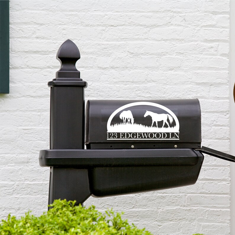Free Free 238 Mailbox Monogram Mailbox Decal Svg Free SVG PNG EPS DXF File