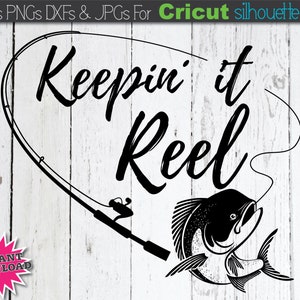 Mahi Mahi Keeping It Reel SVG Vissen SVG Vissen en Jagen SVG Vissen Vader Svg Visshirt svg Vissen Svg Cricut Bestanden voor Cricut