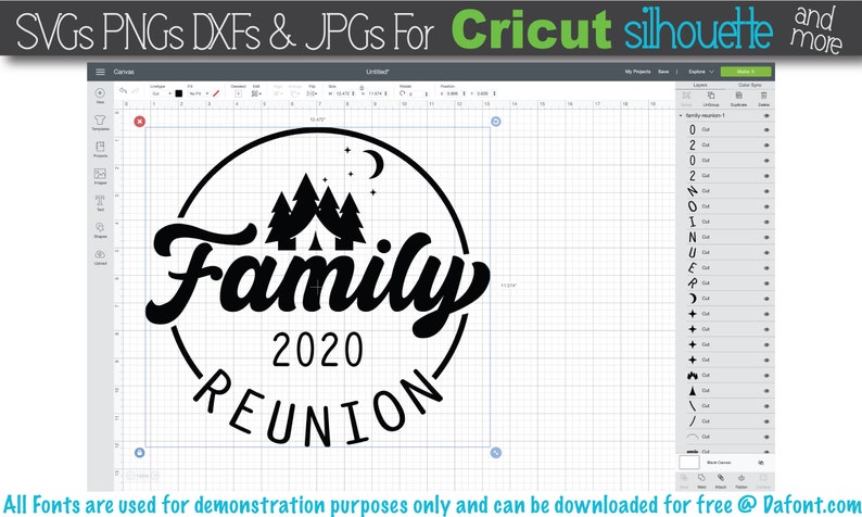 Download Family Reunion SVG Family Gathering SVG Family Reunion Circle | Etsy
