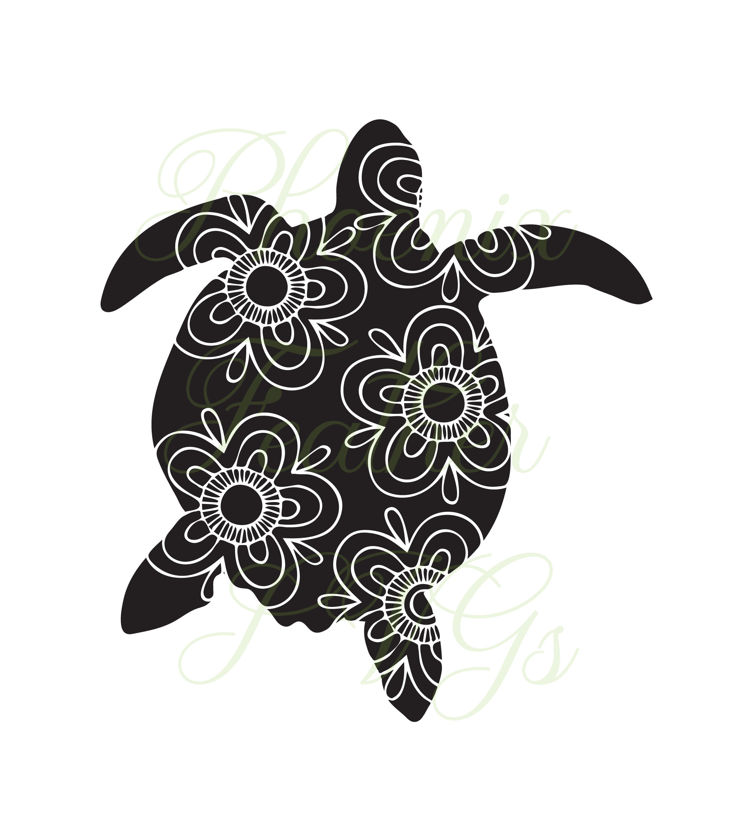 Download Turtle Svg Sea Turtle Svg Turtle Mandala Svg Turtle Clipart Etsy
