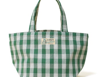 Palaka mini Tote Bag "Green"