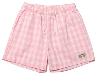 Palaka Shorts „Hellrosa“ / LANI'S General Store / Hergestellt in Hawaii U.S.A.