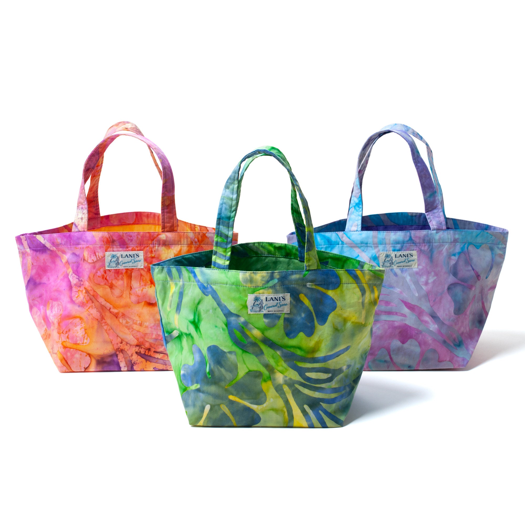 LANI'S General Store Tote Bag (Batik) / Made in Hawaii U.S.A.