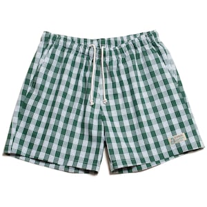 Palaka Shorts &quot;Green&quot; / LANI&#39;S General Store / Made in Hawaii U.S.A.