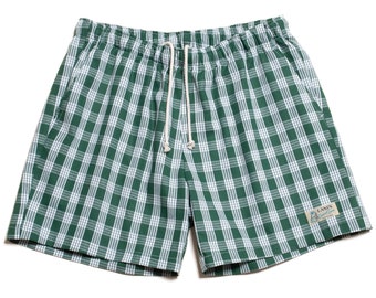 Palaka Shorts „Grün“ / LANI'S General Store / Made in Hawaii U.S.A.