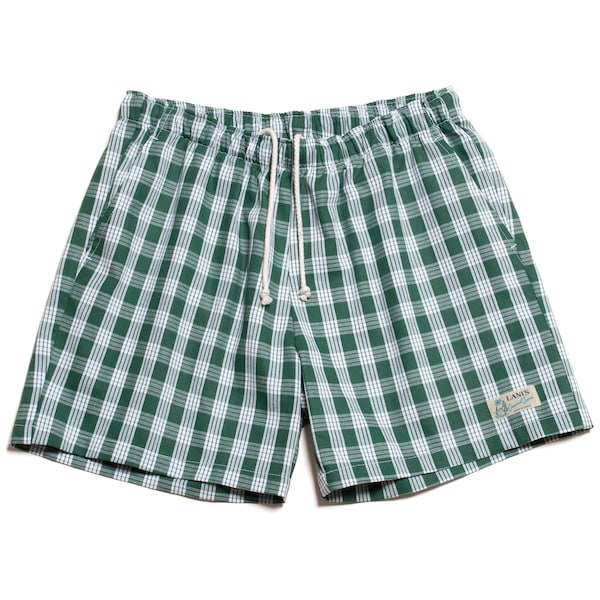 Palaka Shorts "Groen"/LANI'S General Store/Made in Hawaii USA