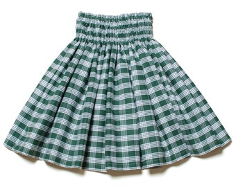 Keiki (kids 4-8) Palaka Pā'ū Skirt / Made in Hawaii / Kids Pa'u