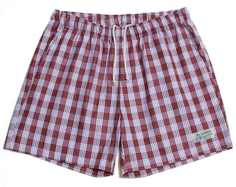 Palaka Shorts ""Braun"" / LANI'S General Store / Made in Hawaii U.S.A."