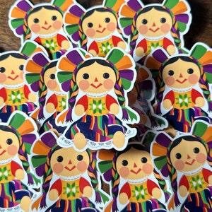Muñeca de trapo Sticker