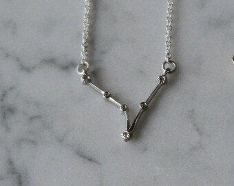 Pisces Constellation Halskette