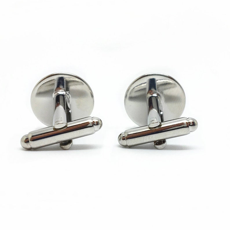 Miami D.olphins 15mm Football Logo Cuff Links Best Jewelry Gift for Fans Personalized Cufflinks for Wedding