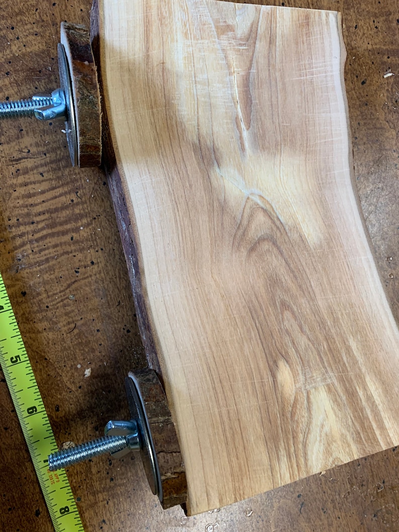 Manzanita wood flat perches for large birds 9x5 platform Etsy