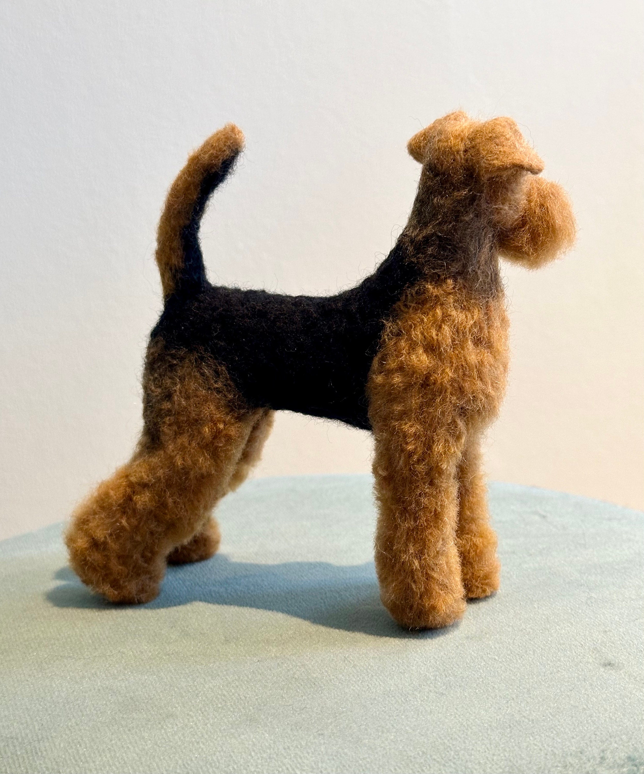 1x Welsh terrier sculpture, 11-13 cm - Etsy 日本