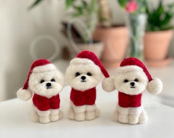 1x Bichon Frise Ornament
