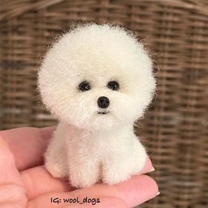 Mini Bichon Frise sculpture image 10