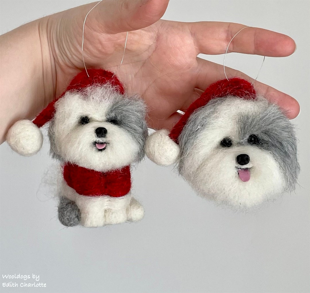 Old English Sheepdog Christmas Ornament Etsy
