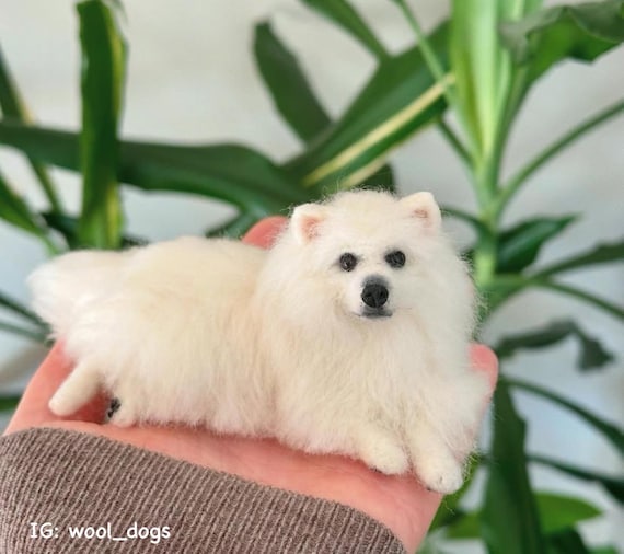 Japanese Spitz Sculpture - Etsy