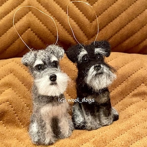 1 x Ornamento Schnauzer