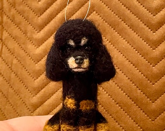 1 x phantom Poodle ornament