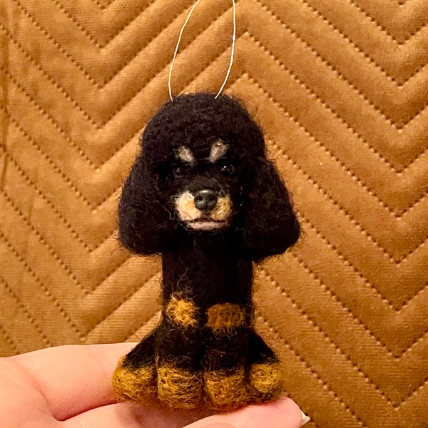 1 x phantom Poodle ornament