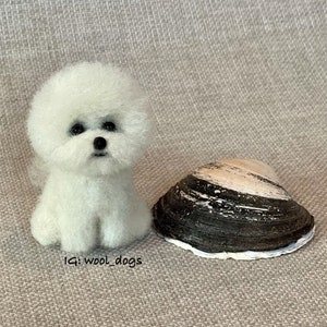 Mini Bichon Frise sculpture image 4