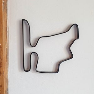 Hungría Budapest Hungaroring Race Track Hungría / Fórmula 1 / F1 / MotoGP / Gran Premio / Wall Art Laser Cut / Ferrari Red Bull