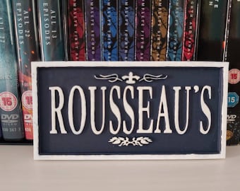 The Originals Rousseau's 3D Printed Sign