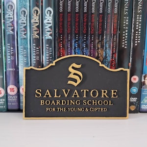 Legacies Salvatore School 3D Printed Sign