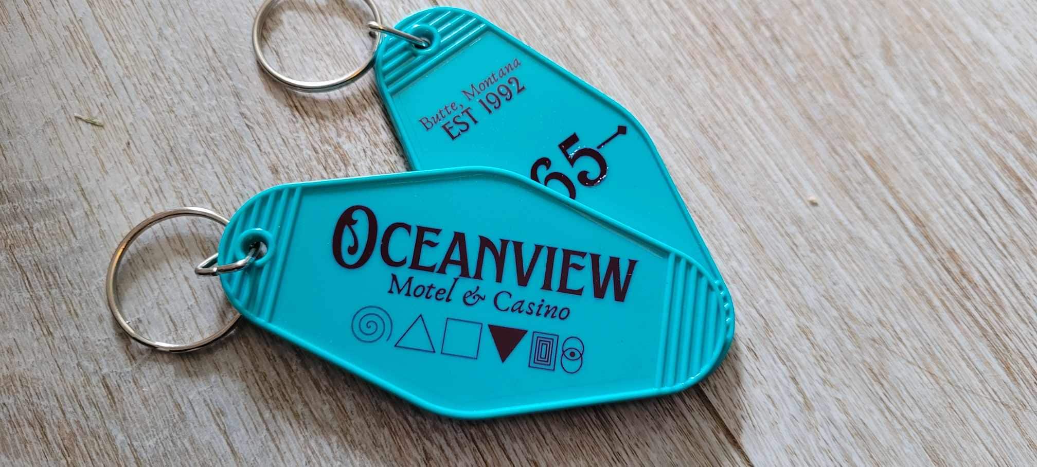 Control/alan Wake Oceanview Motel Keyring - Etsy