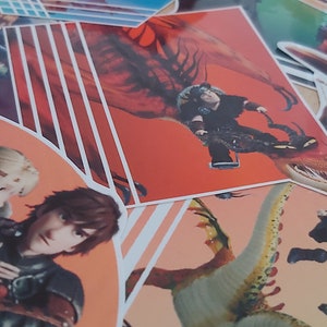 How To Train Your Dragon Vinyl Sticker Pack