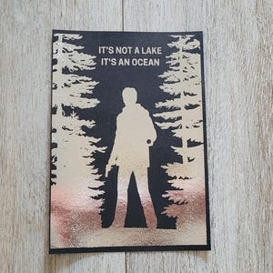 Alan Wake Ocean Foliendruck