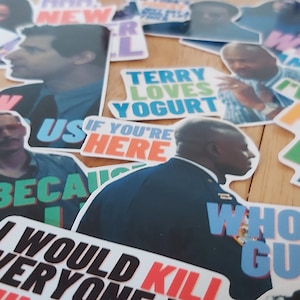 Brooklyn Nine Nine Vinyl Sticker Pack