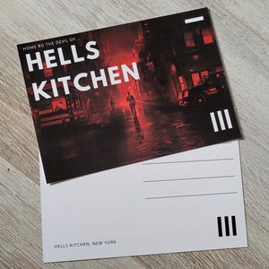 Daredevil - Hells Kitchen Postcard