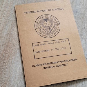 Alan Wake/Control - FBC Bright Falls File