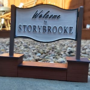 Once Upon A Time - Storybrooke 3D Printed Sign