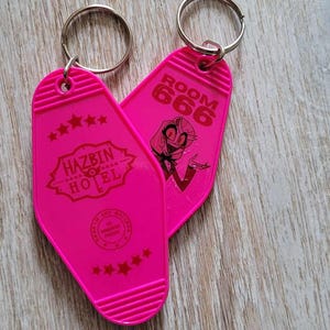 Hazbin Hotel Keyring