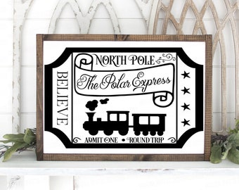 Polar Express Train Svg Etsy