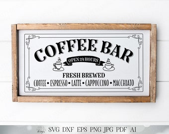 Free Free 58 Coffee Bar Sign Svg SVG PNG EPS DXF File