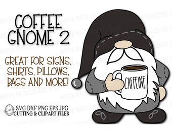 Free Free 277 Coffee Gnome Svg SVG PNG EPS DXF File