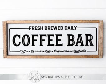 Download Coffee Bar Svg Etsy