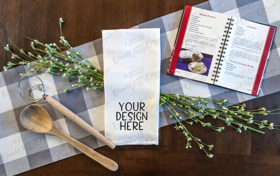 Mockup Tea Towel Flour Sack Farmhouse Mockup Tea Towel Flour Sack Farmhouse