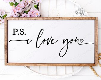 Download Ps I Love You Svg Etsy