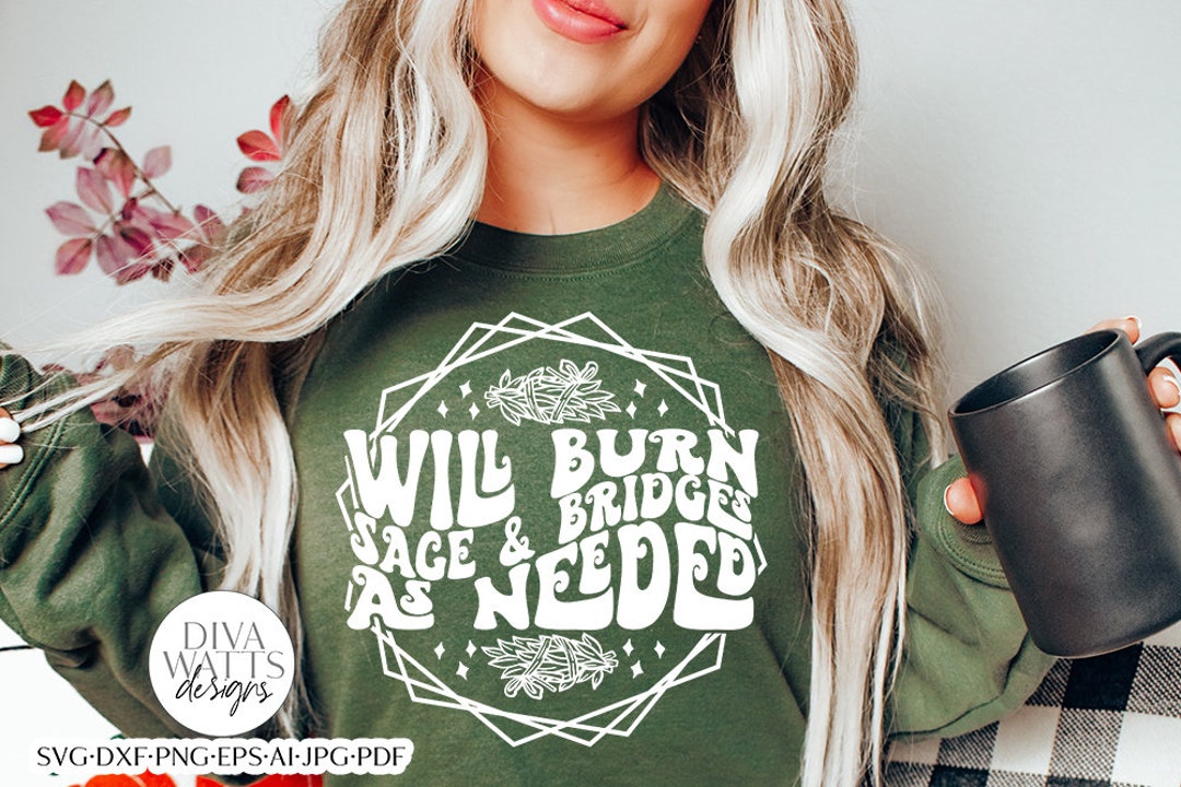 Personalized Witch AOP Sweater - Gift Idea For Witch Lover - Will Burn Sage And Bridges As Needed main image 0