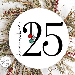 December 25 SVG | Christmas / Winter Design