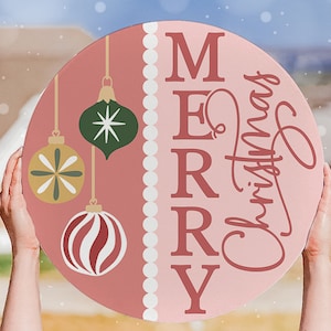 Merry Christmas SVG Vintage Christmas Door Hanger SVG Christmas Tree svg Christmas Sign svg Welcome SVG Christmas Round svg Christmas svg